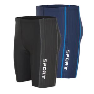 China Anti Embarrassment Gym Swim Shorts Five Minute Mens Swim Training Shorts wholesale