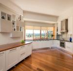 American style Shaker kitchen cabinet，blue color kitchen cupboard，kitchen from