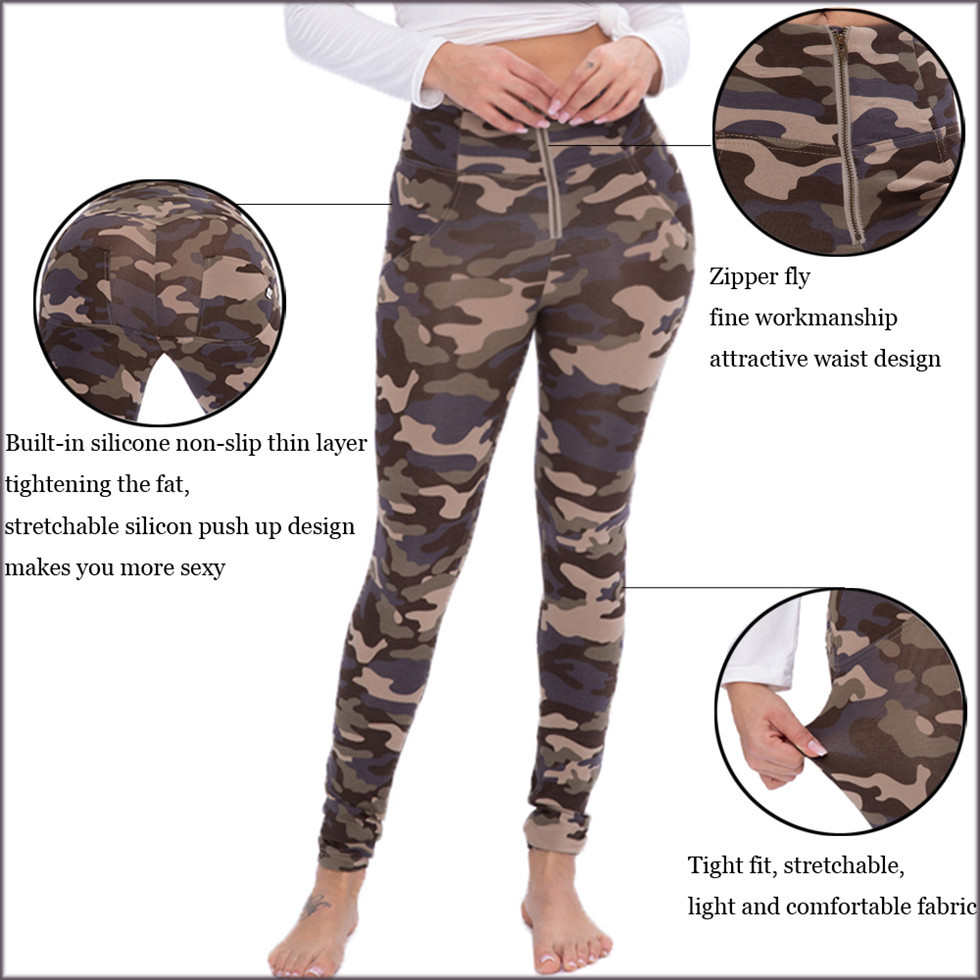 Elastic 104cm Bum Shaping Gym Leggings