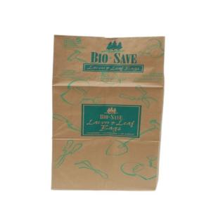 China Custom Logo 30 Gallon Lawn Paper Bags Large Capacity Multiwall wholesale