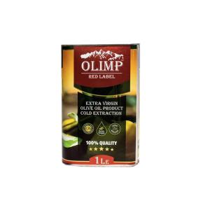 China Rectangular Olive Oil Green Tin Customized 0.23mm Thickness wholesale