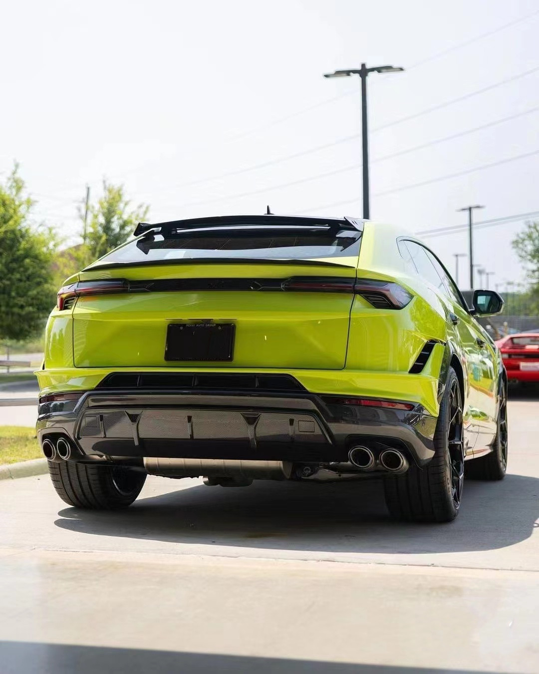 URUS Car Spare Parts Older Model Lamborghini Urus Carbon Fiber Body Kit Hood