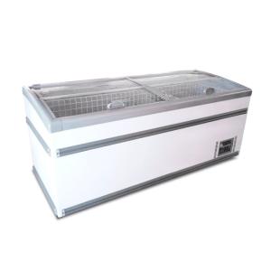 China Chest Island Freezer CE Approved Island Fridge Auto Defrost Island refrigerator wholesale