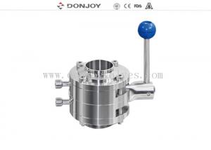 China DN25 Sanitary Mixproof Butterfly Valves For Home Brewing wholesale