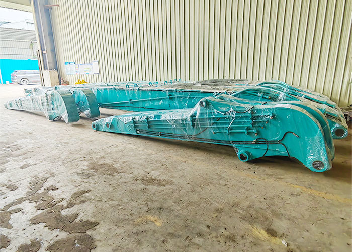 19m Pile Lifting Height Excavator Pile Driving Arm / Excavator Mount Pile Driver Boom