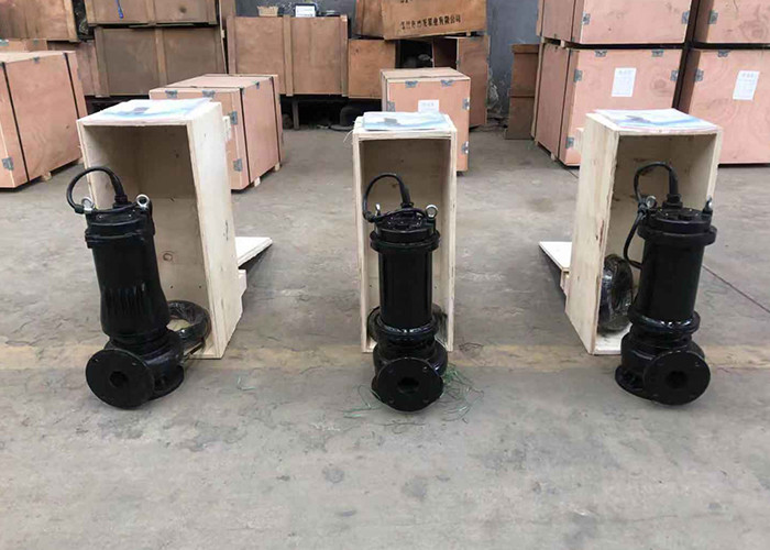 Vertical Submersible Sewage Pump 3 Phase 50hz / 60hz Environmental Friendly