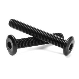 China Hex Socket Pan Head Screw Zinc Pan Head Black Screws M8 For Furniture wholesale