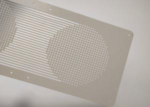 China Galvanized White Speaker Grill 1.5mm Peforated Metal Mesh wholesale