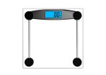 Clear Tempered Glass Platform Electronic Bathroom Weighing Scales