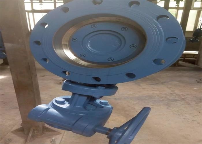 Triple Eccentric Flanged Butterfly Valve CF8 Stainless Steel Hard Seal