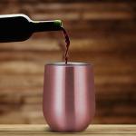 12oz Double Wall Vacuum Insulated Coffee Mug with Lid