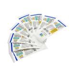 Gold Stamping Die Cut 10ml 20ml 30ml Steroid Vial Labels