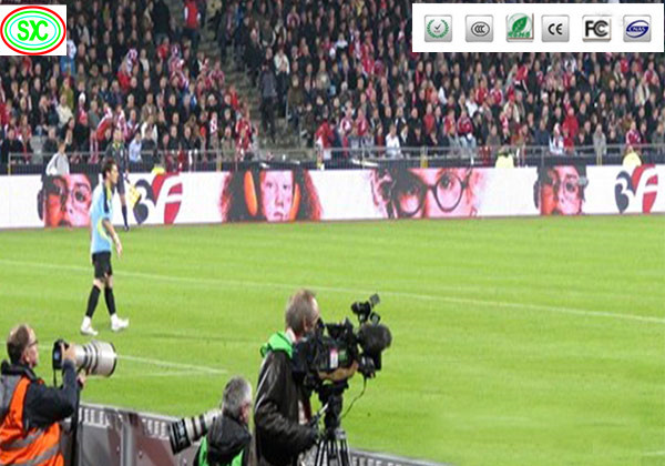 P8 P10 600W/Sqm 7200cd/Sqm Stadium LED Display FCC
