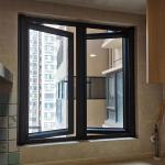 Insect Resistant Aluminum Alloy Fiberglass Retractable Screen Door Customized