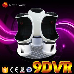 China Interactive Virtual Reality Electric 9D Action Cinema System 1 / 2 / 3 Cabins wholesale