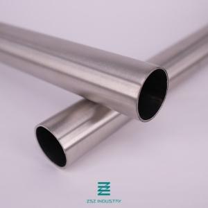China Round 304/316L Stainless Steel Railing Tubes 42.4mm With Satin Polish wholesale