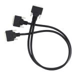 IP67 Molding Screw 68 Pin SCSI Cable Male To Male for Communication Data