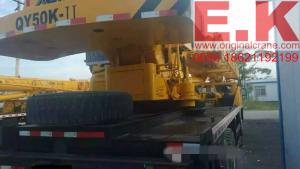 China 2010 XCMG mobile crane truck crane boom crane 50ton hydraulic crane (QY50K) wholesale