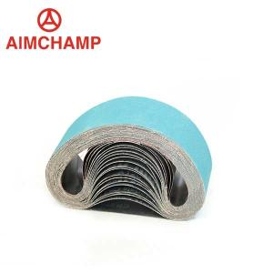 China 120 Grit Metal Zirconia Abrasive Belt Coated Abrasive Cloth Roll wholesale