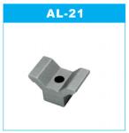 ISO Die Casting Silver White Aluminum Pipe Joints AL-21