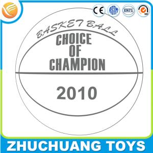 China pvc customize your own inflatable basketball balls wholesale
