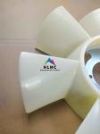 PC40 Excavator Diesel Engine Cooling Fan Blade Rubber Mateial 47X48X13 cm