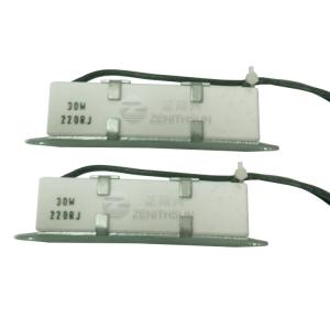 China 30W 220R Ceramic Cement Resistor Low Inductance Wire Wound Power wholesale