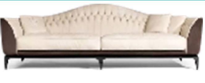 Stylish Ergonomic Lounge Suite Beige Sofa White Couch Living Room Wearproof