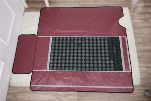 China Body Relaxation Far Infrared Sauna Blanket 600W Sauna Wrap Blanket wholesale