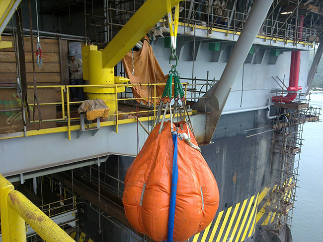 Ocean Hydrostatic Load Testing Water Bags For Weight Testing