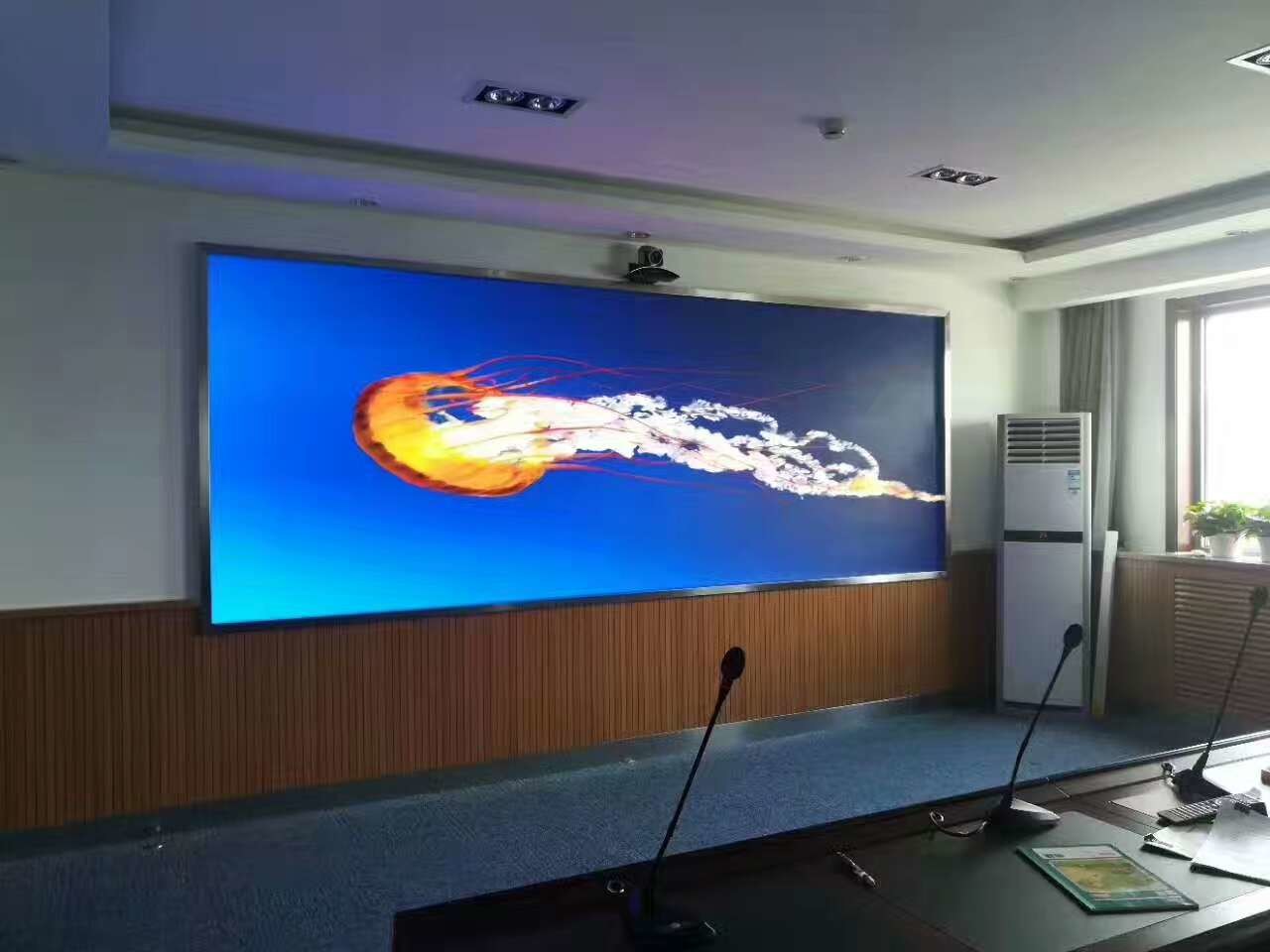 Customizable P3 LED Display Indoor Advertising LED Display 3840HZ Refresh Rate