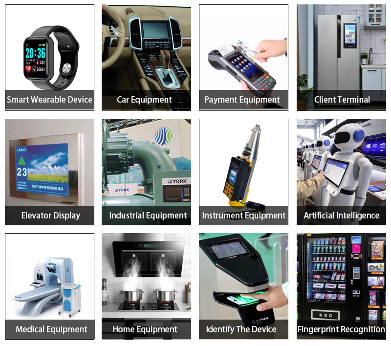 7.0 Inch TFT LCD Capacitive Touchscreen 800*480 Resolution Wide Temperature
