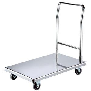 China High Polished Aluminium Platform Trolley Metal Platform Cart wholesale