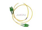 SC Type Fiber Optic Patch Cables, single mode, LSZH, 1M fiber optic jumper