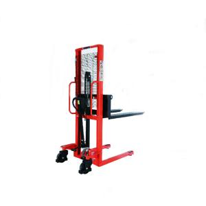 China 500kgs Lifting 1600mm Manual Hand Pallet Stacker wholesale