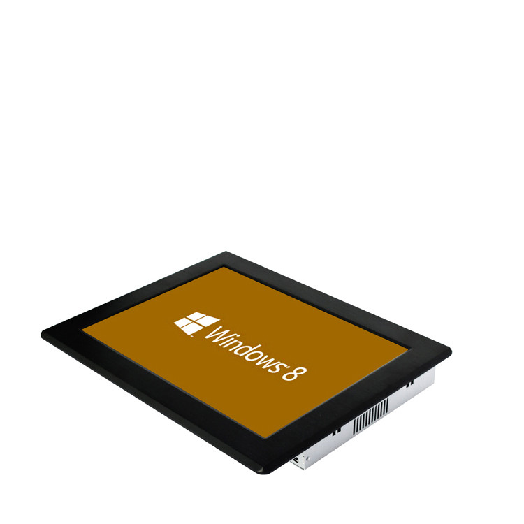 15'' Embedded LCD Rugged HD All In One Fanless Resistive Panel Pc Touchscreen J1900