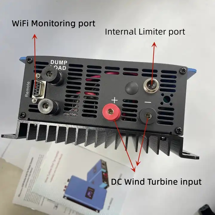 1Kw Grid Tie Wind Inverter Turbine Generator 24V 48V 96V 120V 220V On Grid Wind Turbine Inverter For Home Use