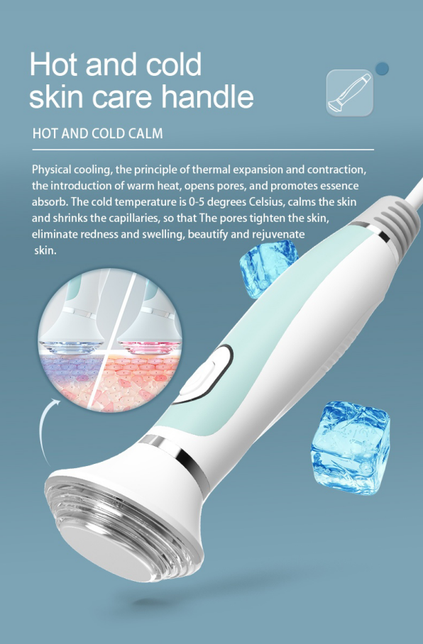 7 Handles Hydro Oxygen Facial Machine 9 In 1 Hydra Peel Facial Machine Deep Cleaning