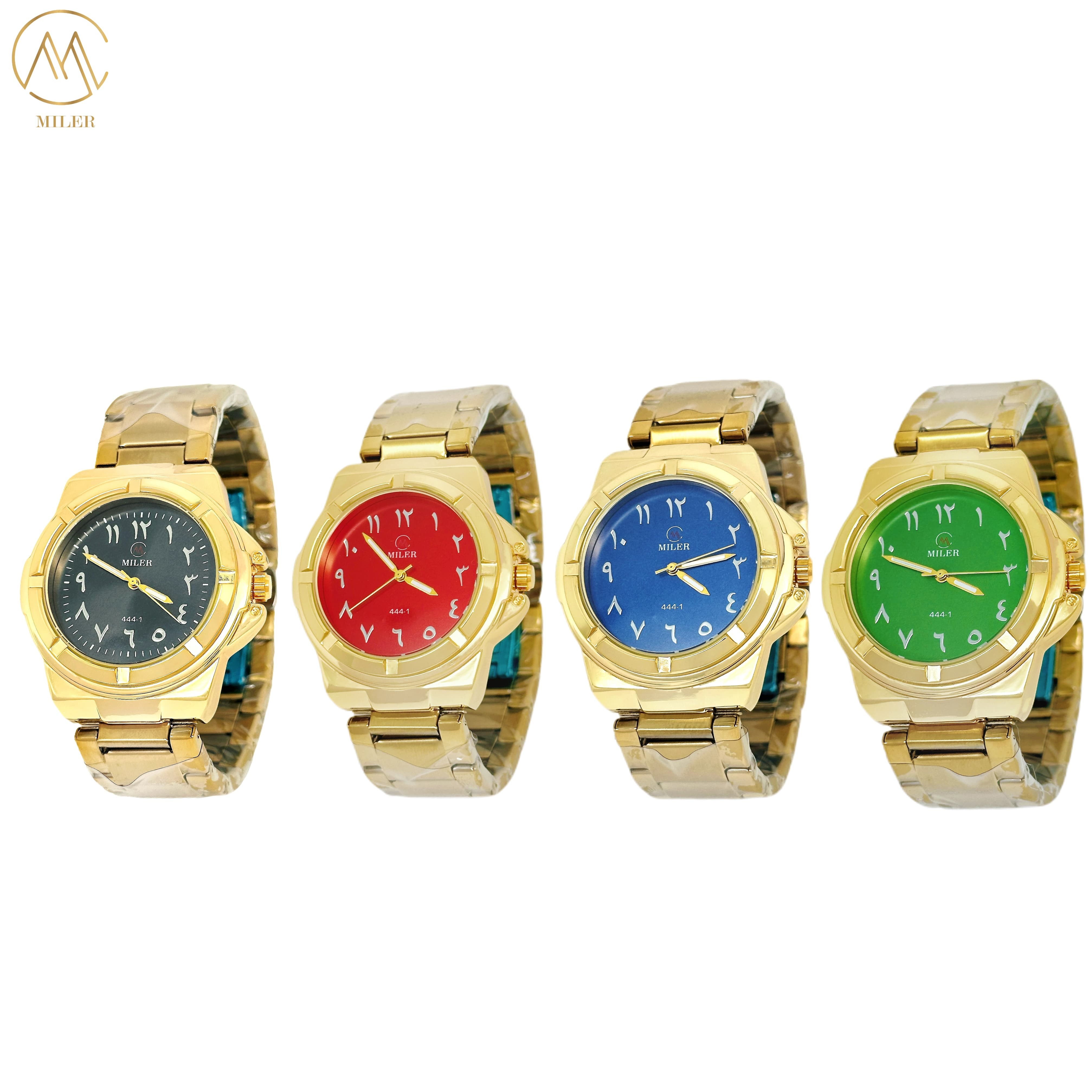 Silver Bezel Color Modern Stylish Quartz Wrist Watch with Sleek Design and Quartz Movement