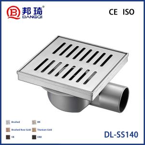 China DL-SS140 European Stainless Steel Floor Drain wholesale