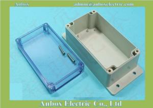 China Waterproof 195*90*60mm Clear Lid Wall Mount Enclosure Box wholesale