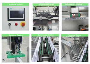 China Carton Tray Folding Box Machine Ridgid Erecting Cardboard Aircraft Shape wholesale