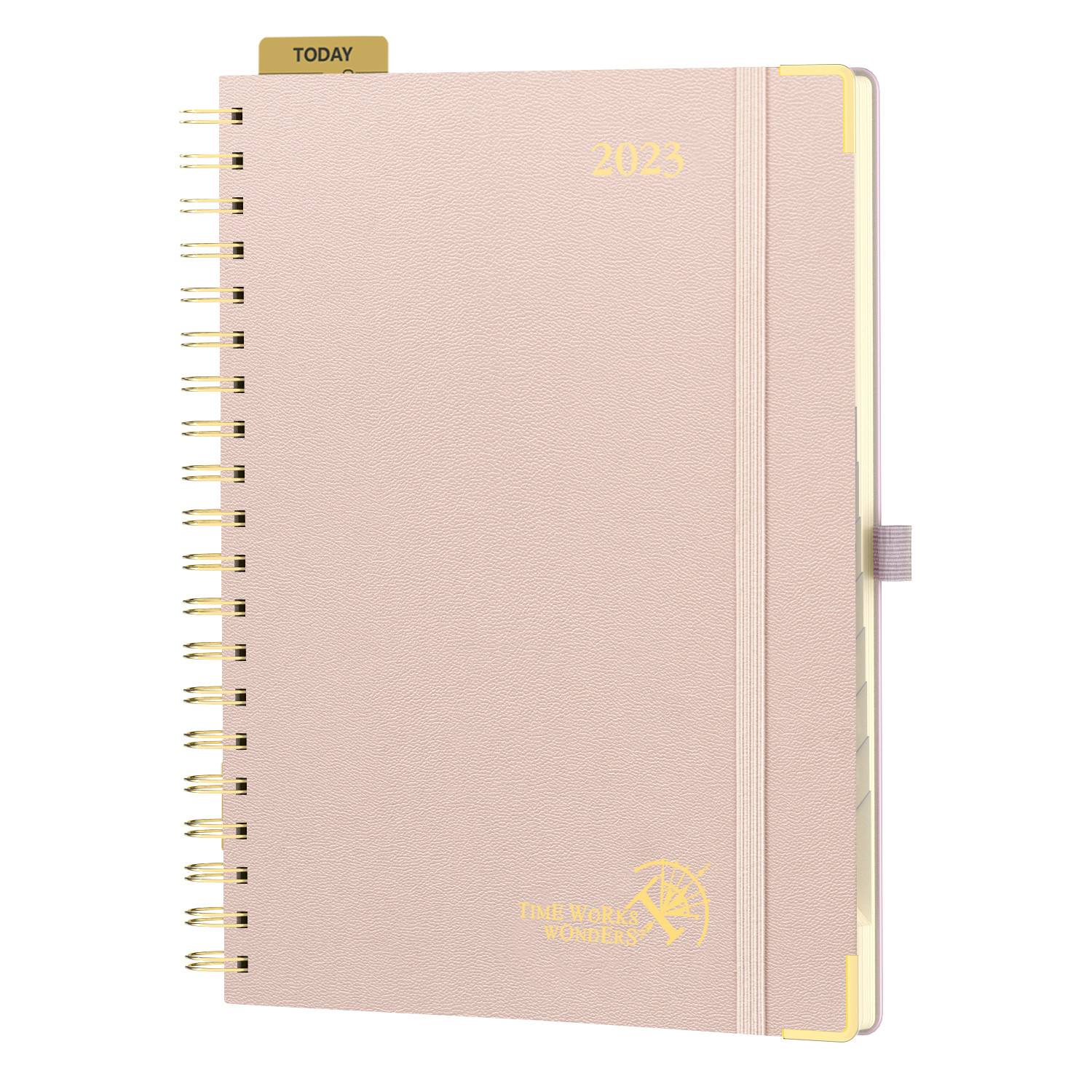 Wirebound Executive Planner 2023 , Weekly Schedule Custom Monthly Planner