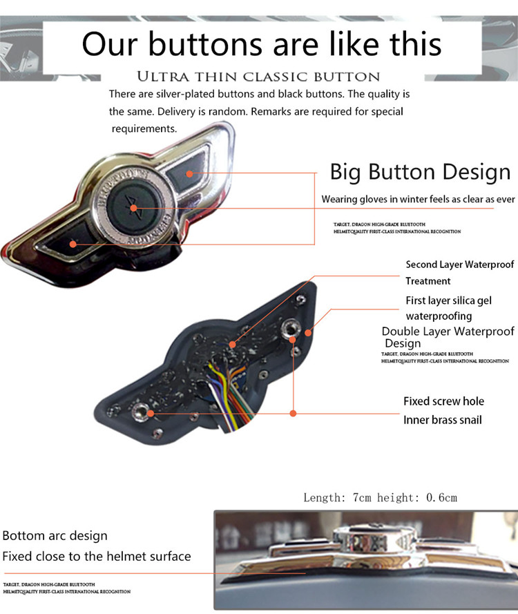 Flip up Dual Lens full face Motorcycle Helmet with Built-in Integrated Bluetooth Intercom system