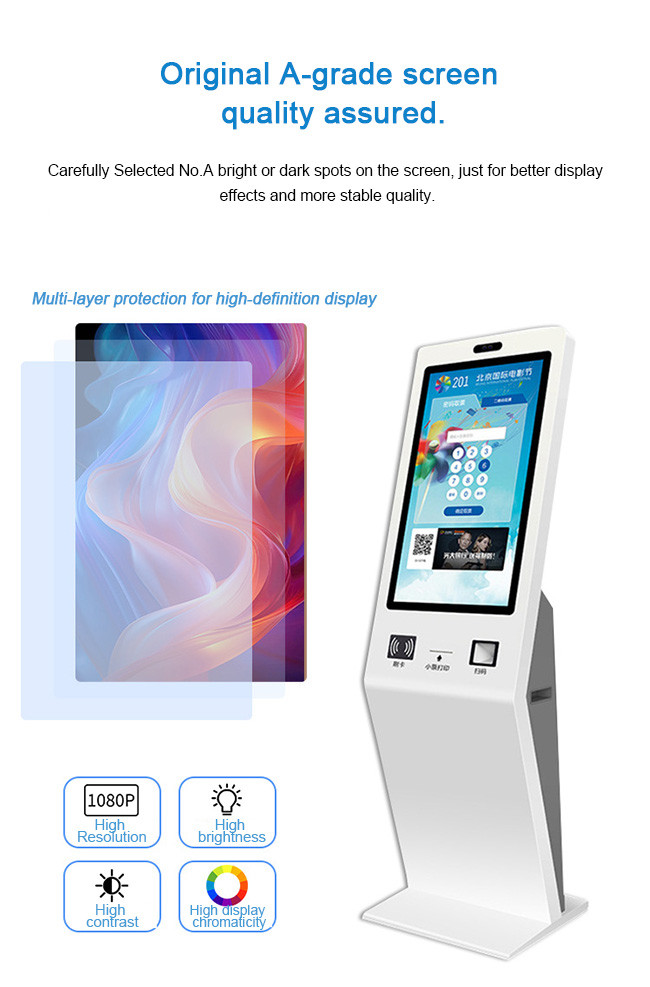 All-in-One Self-Order Kiosk for Retail Dining and Entertainment Venues