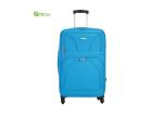 Two Pockets Spinner Wheels Trolley Luggage Bag Sets