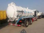 SHACMAN F3000 Special Trucks Vacuum Sewage Suction Truck 6x6 380HP Euro V White