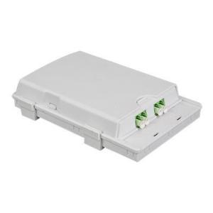 China 2 Core Fiber Optic Wall Outlet Box , FTTH Termination Box Free Sample Available wholesale