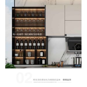 Seamless 430SS Stainless Steel Kitchen Cabinets ASTM Standard