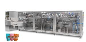 China Doypack Zipper Pouch Packing Machine 5.5kw High Speed 70 Bags/Min Packing Machine wholesale